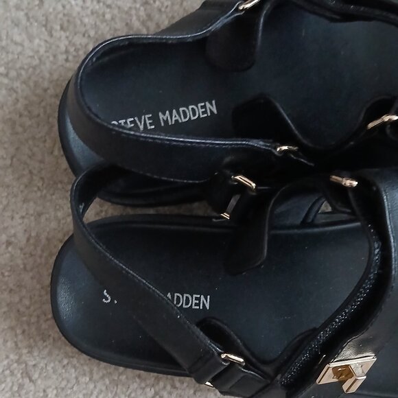 Steve Madden Mona Multi Strap Sandals - Picture 4 of 5